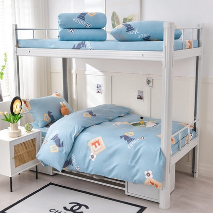 91家纺网 家纺一手货源 找家纺 （总）斯尔顿 2025新款全棉小清新款学生三件套