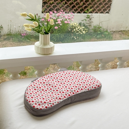 91家纺网 家纺一手货源 找家纺 （总）其乐枕芯 2024新款全棉猫耳朵立体荞麦枕头枕芯护颈枕超30天不退不换 