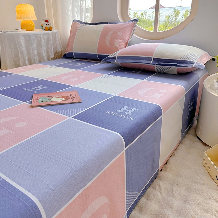 91家纺网 家纺一手货源 找家纺 家贝爱 2024新款原棉老粗布床单 欧尚