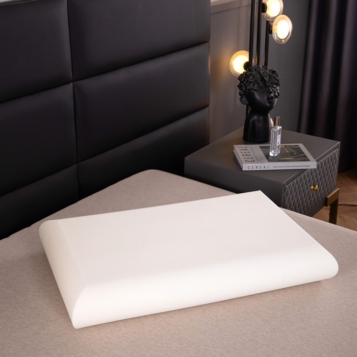 91家纺网 家纺一手货源 找家纺 糖果枕芯 2024新款七彩亲肤零压力枕芯慢回弹儿童学生枕头   果绿58*35/8cm