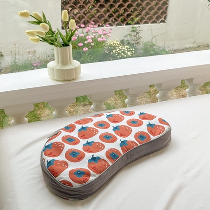 91家纺网 家纺一手货源 找家纺 （总）其乐枕芯 2024新款全棉猫耳朵立体荞麦枕头枕芯护颈枕超30天不退不换 