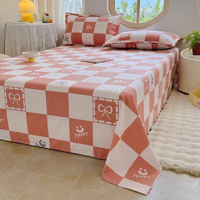 91家纺网 家纺一手货源 找家纺 家贝爱 2024新款原棉老粗布床单 简爱