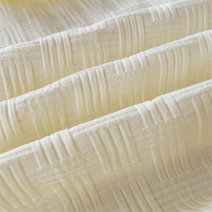 91家纺网 家纺一手货源 找家纺 梦舒羽 2025新款魔方格泡泡大提花床笠华夫格床垫保护套 华夫格纯色-奶油黄