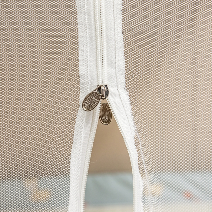 91家纺网 家纺一手货源 找家纺 显高蚊帐2025新款坐床遮光防尘坐床回底遮光蚊帐系列 一鹿有你