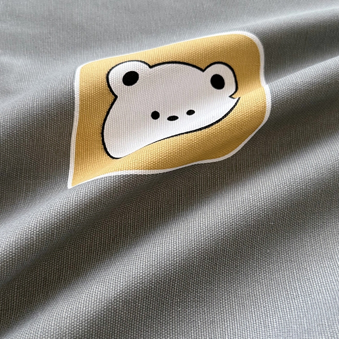 91家纺网 家纺一手货源 找家纺 家贝爱 2024新款原棉老粗布床单 格格熊