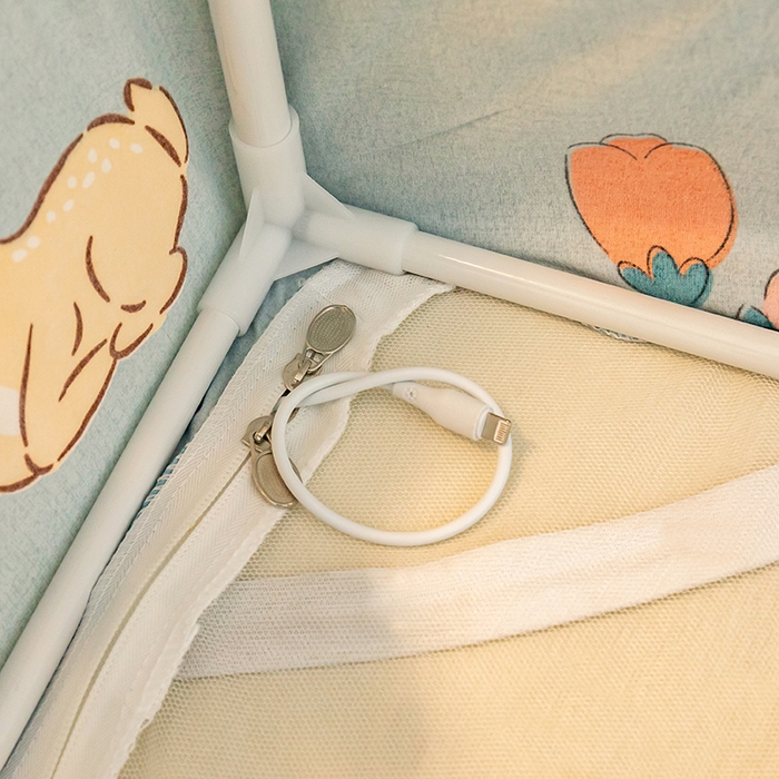 91家纺网 家纺一手货源 找家纺 显高蚊帐2025新款坐床遮光防尘坐床回底遮光蚊帐系列 一鹿有你