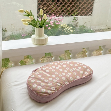 91家纺网 家纺一手货源 找家纺 （总）其乐枕芯 2024新款全棉猫耳朵立体荞麦枕头枕芯护颈枕超30天不退不换 