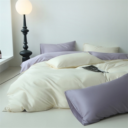 91家纺网 家纺一手货源 找家纺 （总）柠馨2024新款都市贵族系列13376铂金新疆长绒棉纯色单品系列