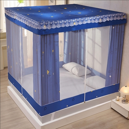 91家纺网 家纺一手货源 找家纺 （总1）显高蚊帐 2025新款坐床全底遮光防蚊防尘蚊帐系列