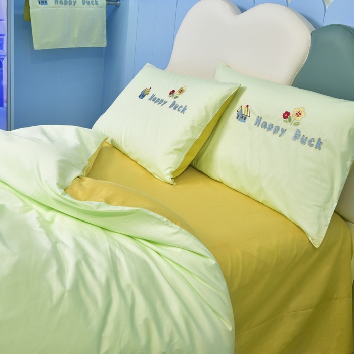 91家纺网 家纺一手货源 找家纺 （总）佳梦家纺 2024新款40支全棉轻熟贴布绣卡通四套件