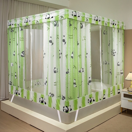 91家纺网 家纺一手货源 找家纺 （总1）显高蚊帐 2025新款坐床全底遮光防蚊防尘蚊帐系列