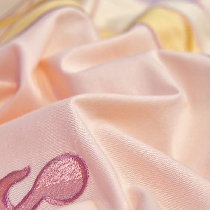 91家纺网 家纺一手货源 找家纺 佳梦家纺 2024新款40支全棉高端贴布绣卡通四件套 长发公主