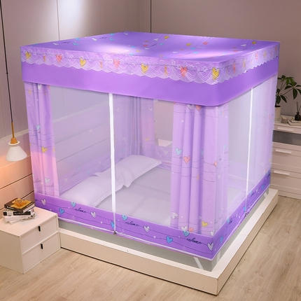 91家纺网 家纺一手货源 找家纺 （总1）显高蚊帐 2025新款坐床全底遮光防蚊防尘蚊帐系列