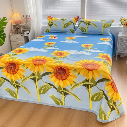 91家纺网 家纺一手货源 找家纺 （总）卡斯诺家纺馆 2025新款冰丝凉席床单款凉席（下载包包含买家秀）