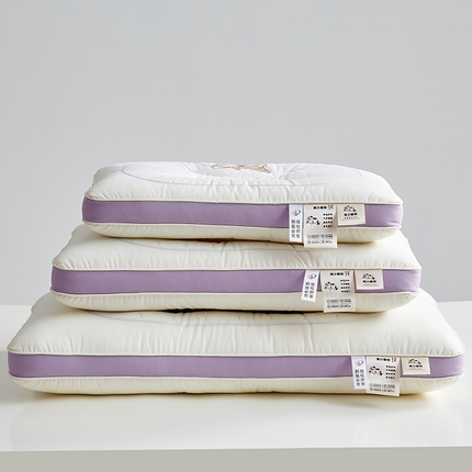 91家纺网 家纺一手货源 找家纺 （总）乐可 2024新款A类全棉满分睡眠亲子枕 枕头枕芯