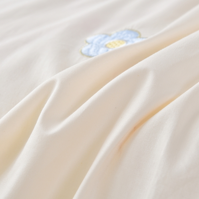 91家纺网 家纺一手货源 找家纺 佳梦家纺 2024新款40支全棉轻熟贴布绣卡通四套件 快乐之光