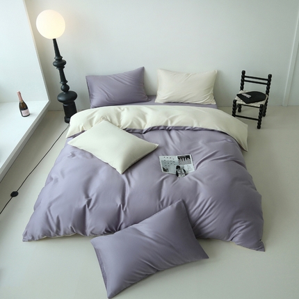 91家纺网 家纺一手货源 找家纺 （总）柠馨2024新款都市贵族系列13376铂金新疆长绒棉纯色单品系列