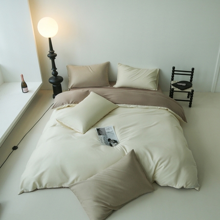 91家纺网 家纺一手货源 找家纺 （总）柠馨2024新款都市贵族系列13376铂金新疆长绒棉纯色单品系列