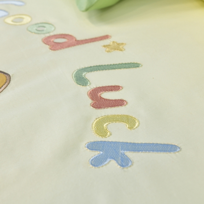 91家纺网 家纺一手货源 找家纺 佳梦家纺 2024新款40支全棉高端贴布绣卡通四件套 米迦