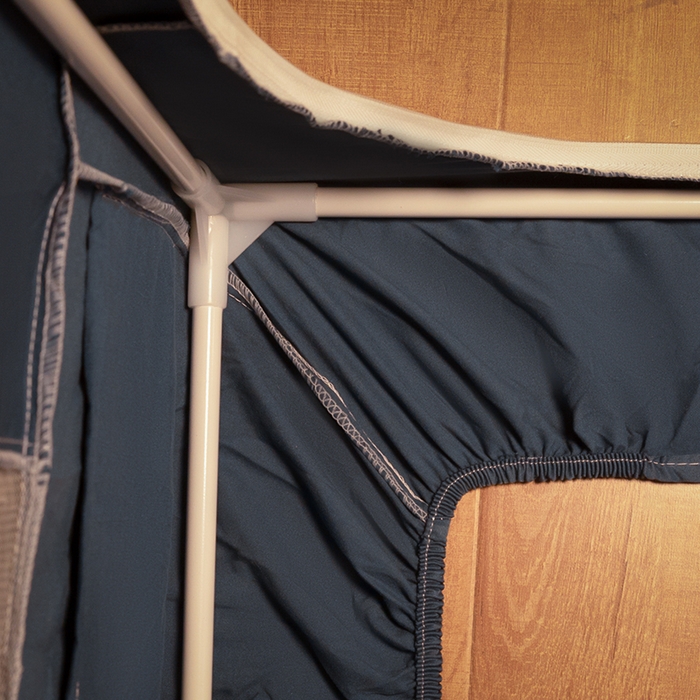 91家纺网 家纺一手货源 找家纺 爱上家居 2024新款强遮光防蚊学生宿舍蚊帐 星星月亮