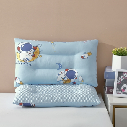 91家纺网 家纺一手货源 找家纺 （总）冬巢 2024夏季枕头全棉冰豆豆枕儿童枕卡通单个枕芯小学生专用护颈椎枕