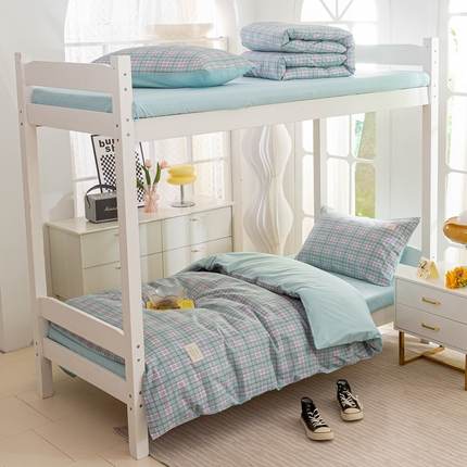 91家纺网 家纺一手货源 找家纺 （学生季）简冠 2025新款直播电商学生宿舍三件套多件套大礼包床垫被芯