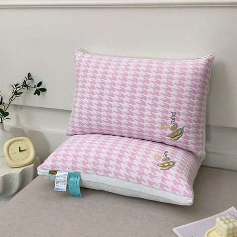 91家纺网 家纺一手货源 找家纺 （总）天意美 2024新款冰凉-豆豆凉感枕48x74