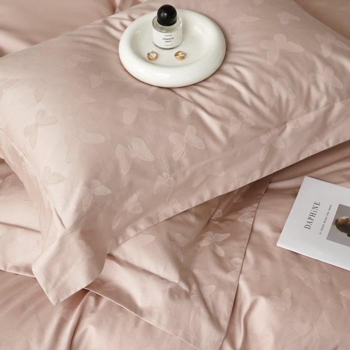 91家纺网 家纺一手货源 找家纺 恒尚居 2024新款100支长绒棉提花四件套 019梦之境