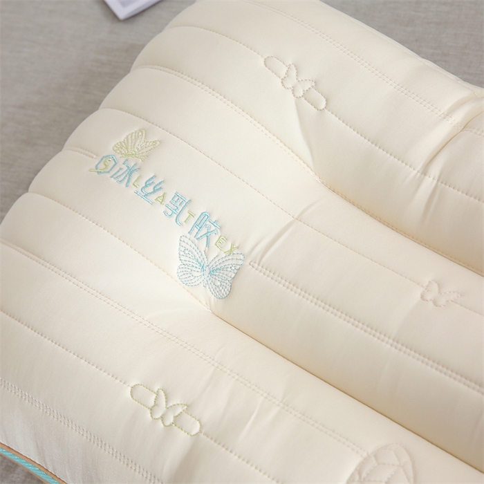 91家纺网 家纺一手货源 找家纺 （总）天意美 2024新款冰丝乳胶护颈枕夏凉枕48x74