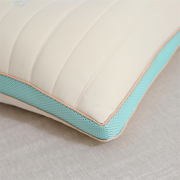 91家纺网 家纺一手货源 找家纺 （总）天意美 2024新款冰丝乳胶护颈枕夏凉枕48x74