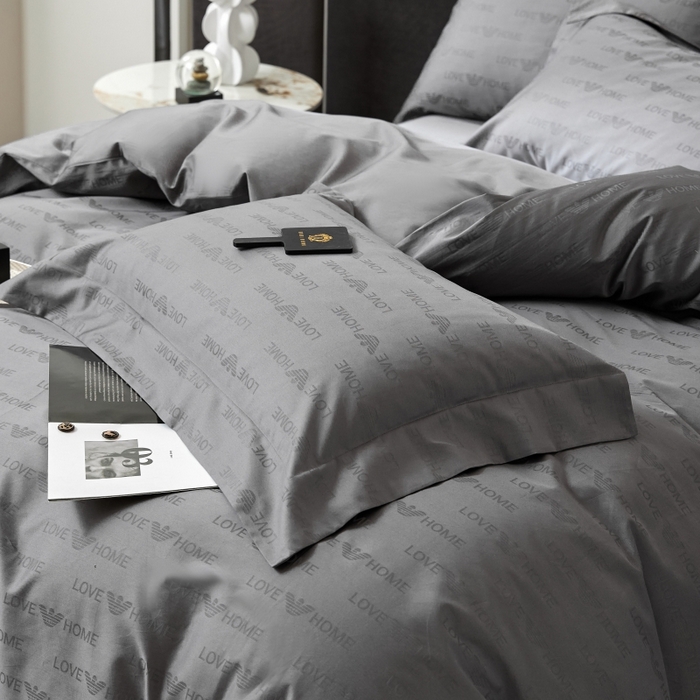 91家纺网 家纺一手货源 找家纺 恒尚居 2024新款100支长绒棉提花四件套 029爱之旅