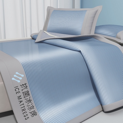 91家纺网 家纺一手货源 找家纺 （总）凉百百 2024新款抗菌冰丝席（大量库存备货有意联系）