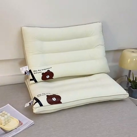 91家纺网 家纺一手货源 找家纺 （总）天意美 2024新款全棉小熊枕芯