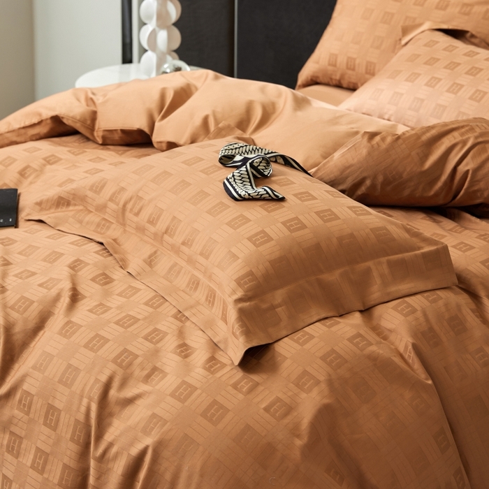 91家纺网 家纺一手货源 找家纺 恒尚居 2024新款100支长绒棉提花四件套 042梦幻