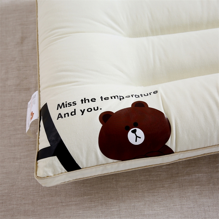 91家纺网 家纺一手货源 找家纺 （总）天意美 2024新款全棉小熊枕芯