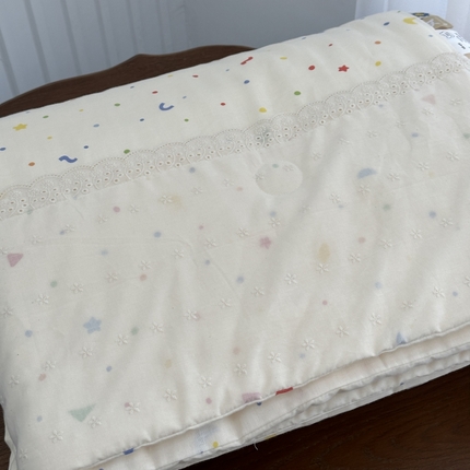 91家纺网 家纺一手货源 找家纺 （总）2025新款全棉A类双层纱小清新夏被