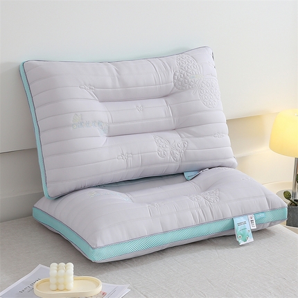 91家纺网 家纺一手货源 找家纺 （总）天意美 2024新款冰丝乳胶护颈枕夏凉枕48x74