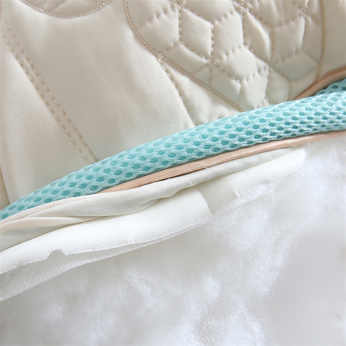 91家纺网 家纺一手货源 找家纺 （总）天意美 2024新款冰丝乳胶护颈枕夏凉枕48x74