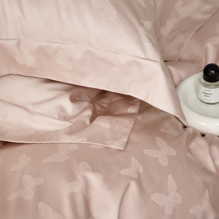 91家纺网 家纺一手货源 找家纺 恒尚居 2024新款100支长绒棉提花四件套 019梦之境