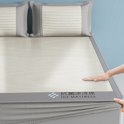 91家纺网 家纺一手货源 找家纺 （总）凉百百 2024新款抗菌冰丝席（大量库存备货有意联系）