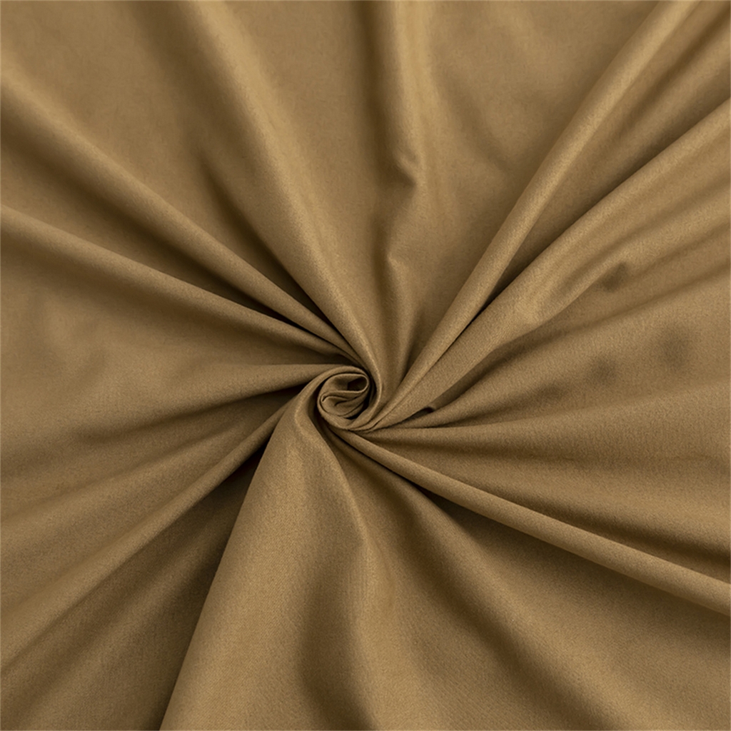 91家纺网 家纺一手货源 找家纺 2025款跨境外贸纯色磨毛枕套被套套件三件套床上用品外贸专供可定制 卡其