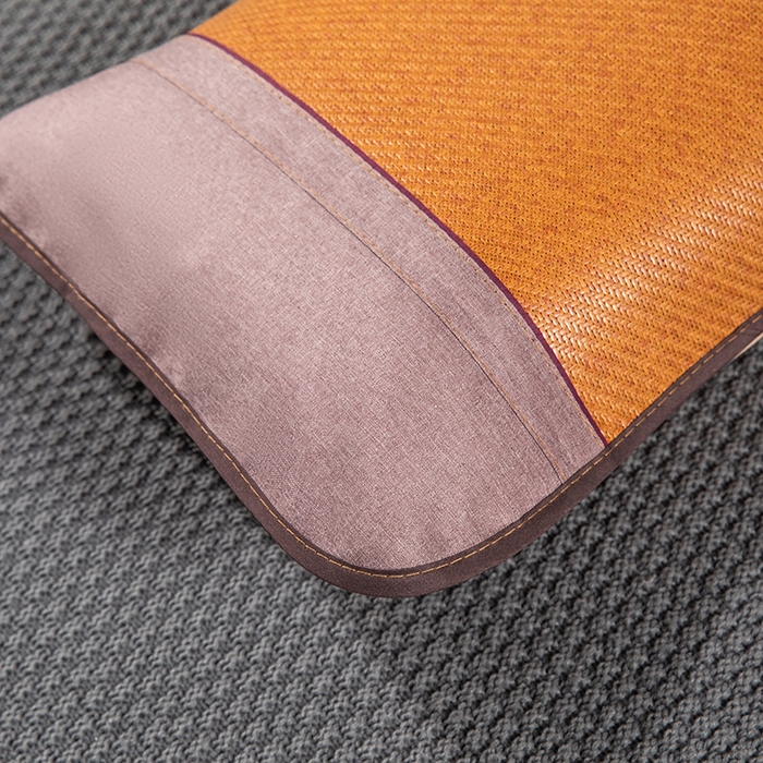 91家纺网 家纺一手货源 找家纺 织布人 2024新款夏凉冰丝枕套冰藤枕套凉席枕套单枕套单枕芯48*74 冰藤圆角/单枕套