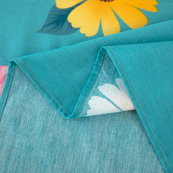 91家纺网 家纺一手货源 找家纺 雨萝家纺 2020新款12868全棉纯棉床单花蕊