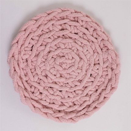 91家纺网 家纺一手货源 找家纺 （总）暖绵绵 2025新款半边绒纯色坐垫地垫-艾普拉（最低零售价57元）