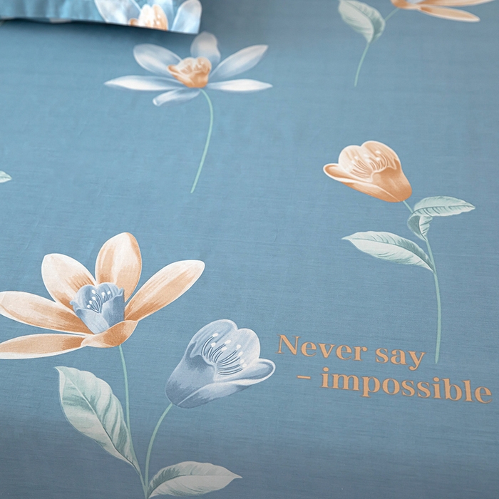 91家纺网 家纺一手货源 找家纺  雨萝家纺 2020新款12868全棉纯棉床单烂漫芭蕾