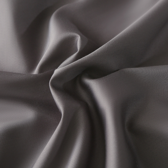 91家纺网 家纺一手货源 找家纺 2024新款100支长绒棉双人长枕套1.2m1.5米纯色全棉贡缎纯棉1.8加长枕头套 商务灰