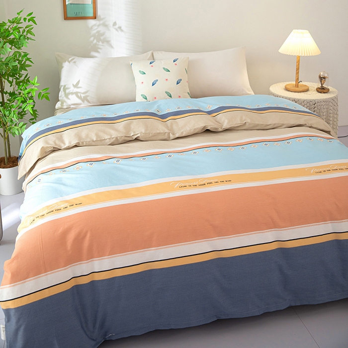 91家纺网 家纺一手货源 找家纺 雨萝家纺 2023新款12868全棉被罩纯棉被套斯图亚