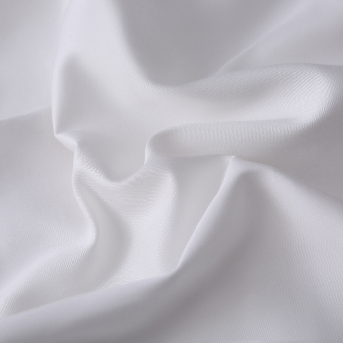 91家纺网 家纺一手货源 找家纺 2024新款100支长绒棉双人长枕套1.2m1.5米纯色全棉贡缎纯棉1.8加长枕头套 月光白