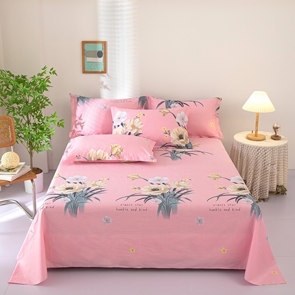 91家纺网 家纺一手货源 找家纺 （总） 雨萝家纺 新款12868全棉纯棉床单