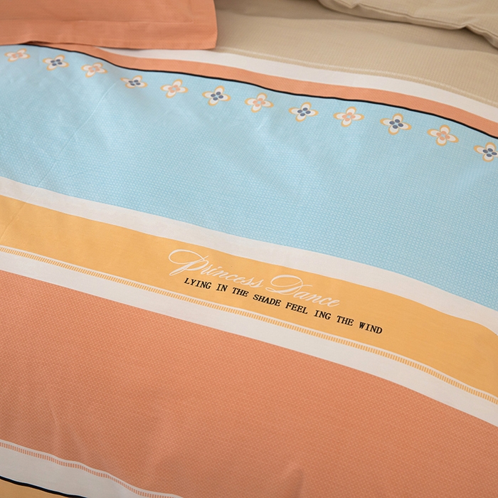 91家纺网 家纺一手货源 找家纺 2023新款12868全棉学生宿舍三件套卡通纯棉四件套斯图亚